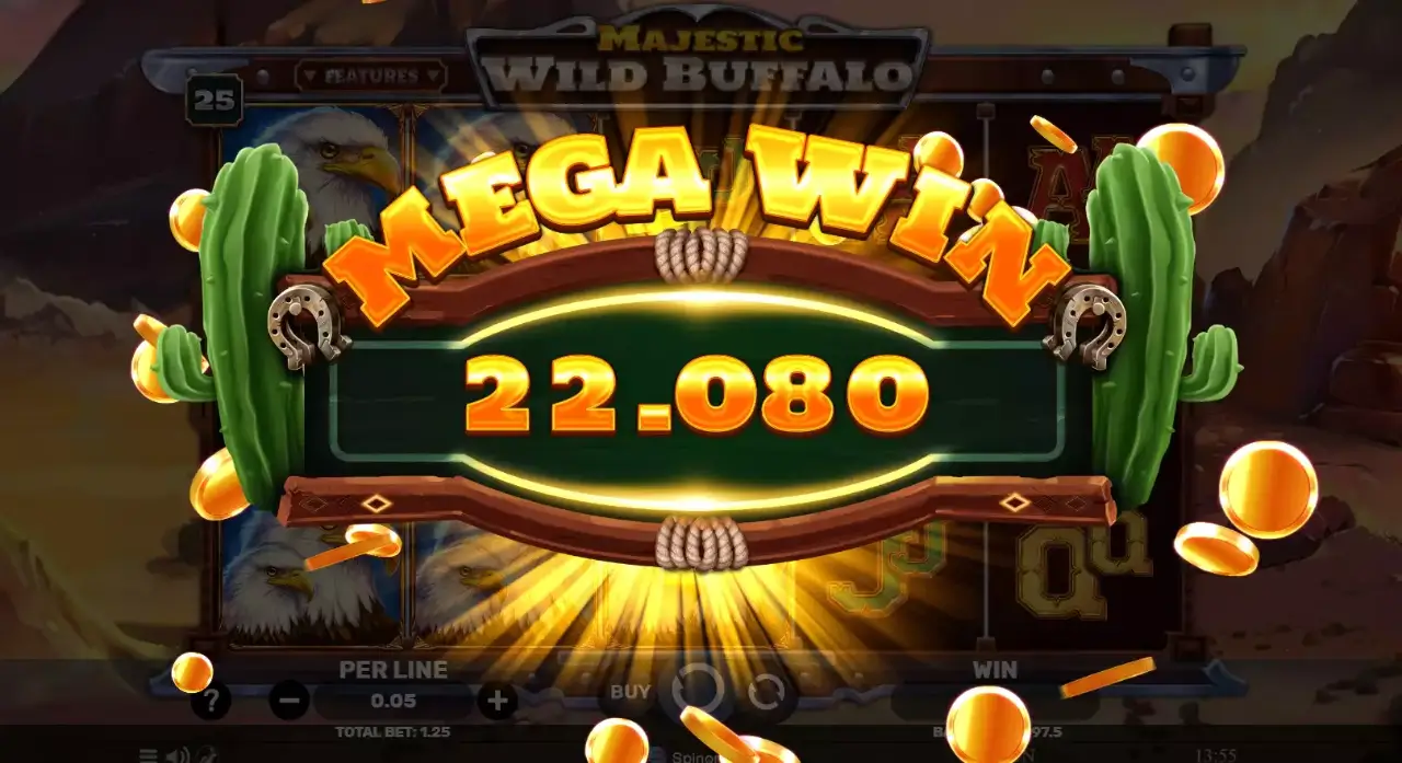 Majestic Wild Buffalo Game Screenshot
