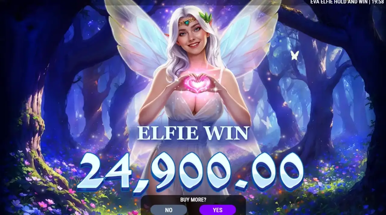 Eva Elfie Hold and Win Game Screenshot