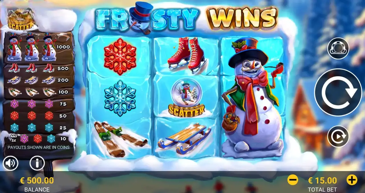 Frosty Wins Game Screenshot
