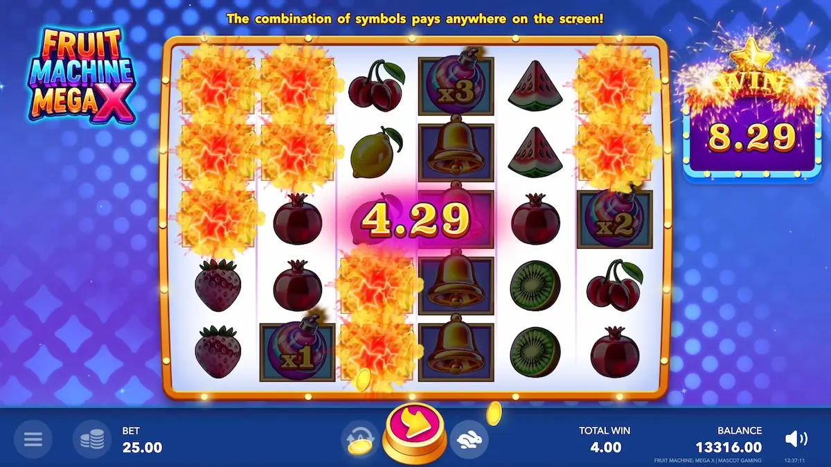 Fruit Machine Mega X Game Screenshot