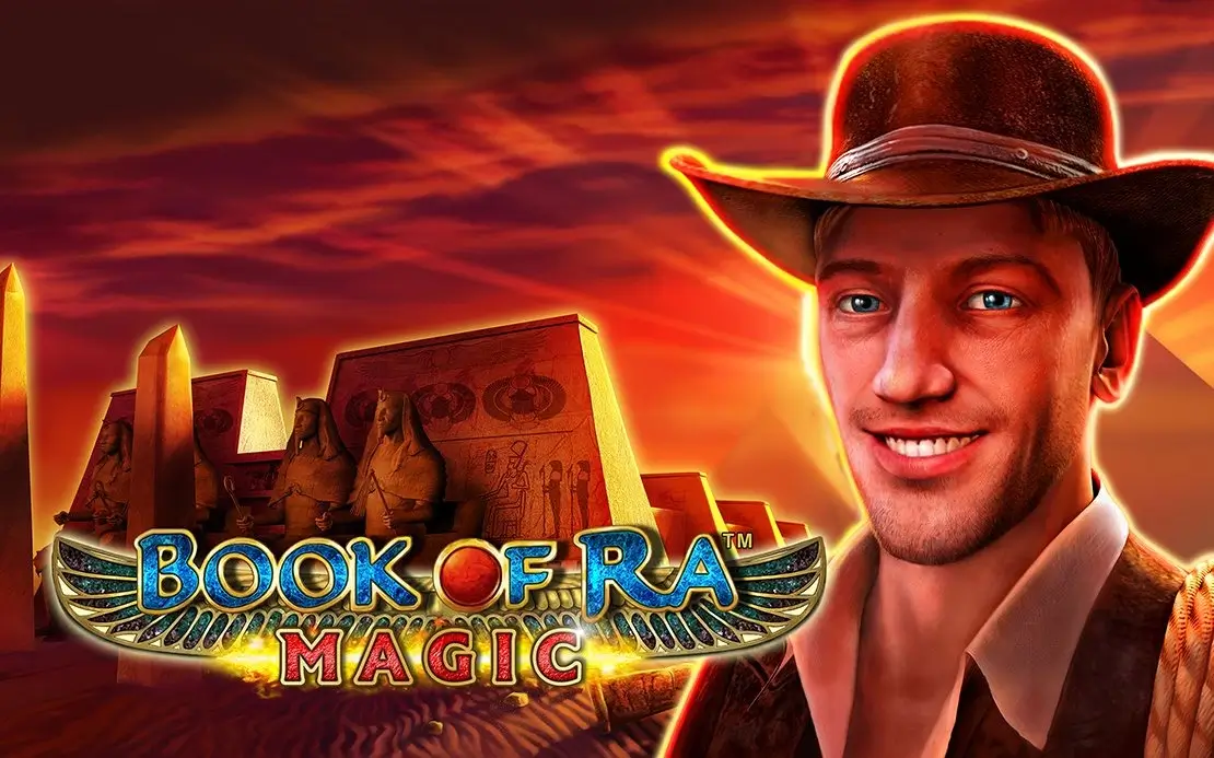 Book of Ra Magic Slot Game Banner