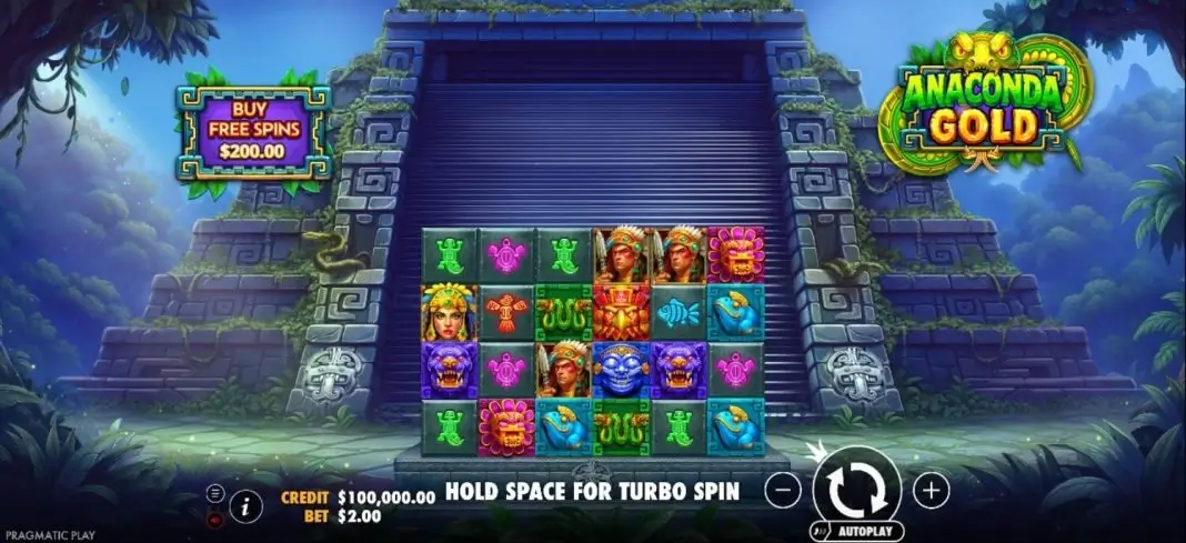 Anaconda Gold Game Screenshot