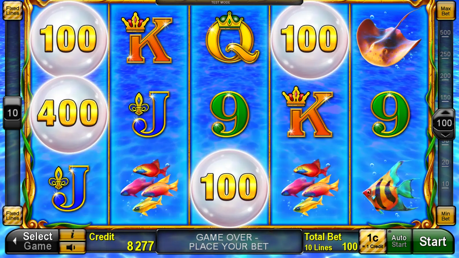 Cash Connection Dolphin’s Pearl Slot Game Screenshot