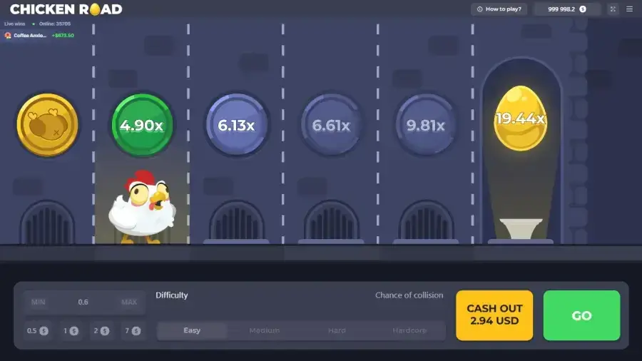 Chicken Road Game  Screenshot