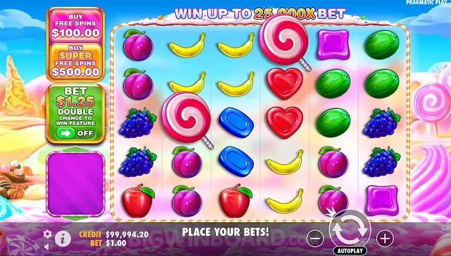 Sweet Bonanza 1000 Game Screenshot