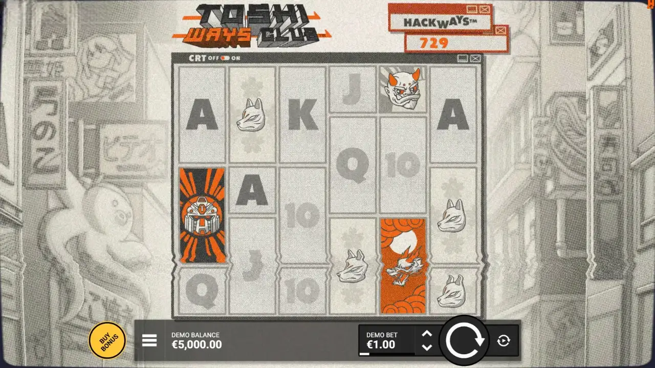Toshi Ways Club Game Screenshot