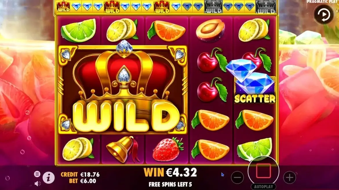 Juicy Fruits Sunshine Rich Slot Game Screenshot