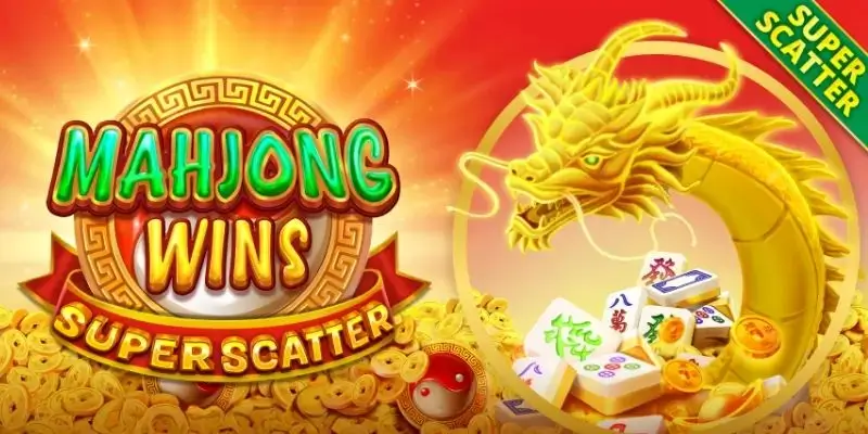 Mahjong Wins Super Scatter Game Banner