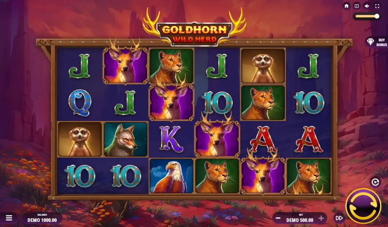 Goldhorn Wild Herd Game Screenshot