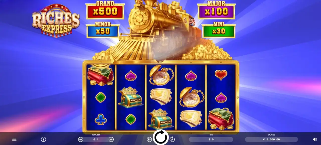 Riches Express Game Screenshot