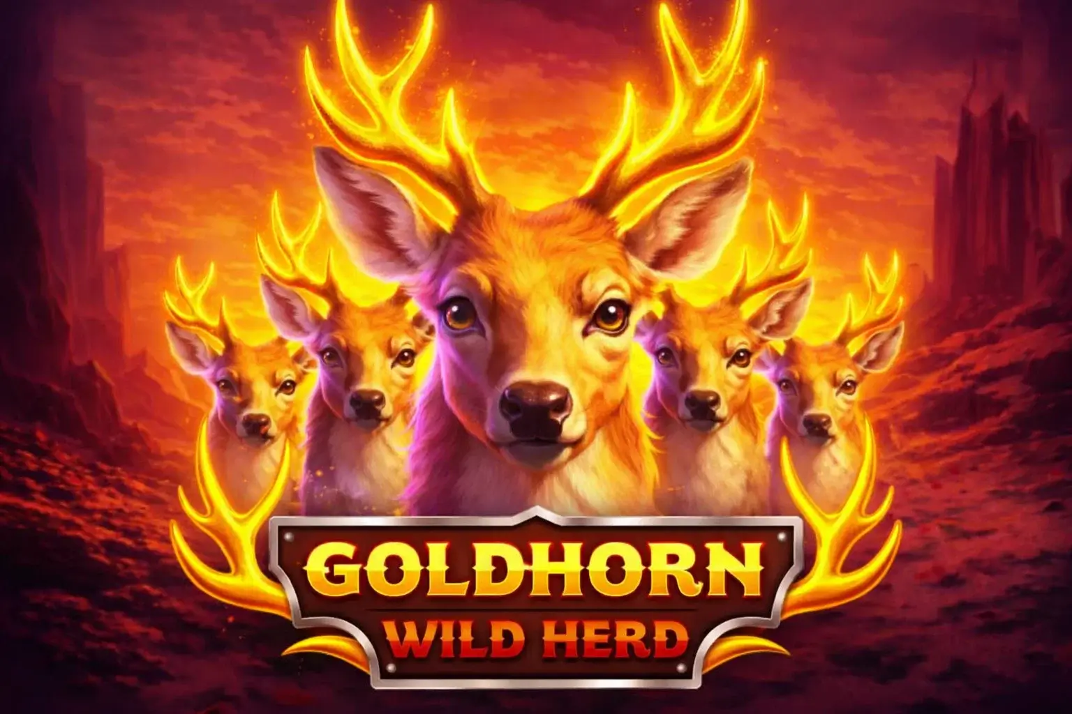 Goldhorn Wild Herd Game Banner