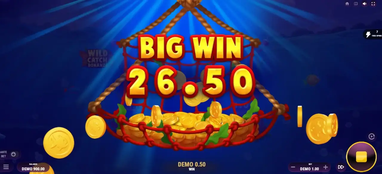 Wild Catch Bonanza Game Screenshot
