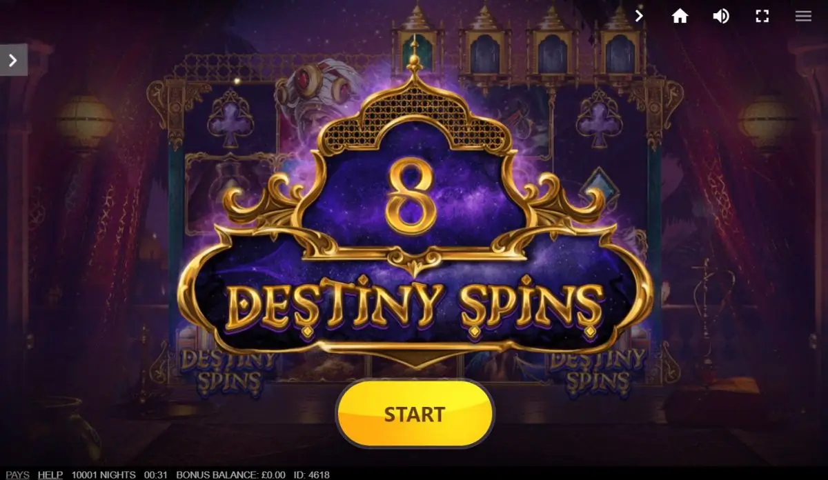 10001 Nights Game Screenshot