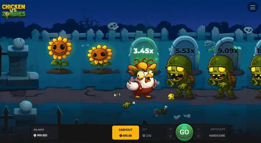 Chicken vs Zombies Gamr Screenshot
