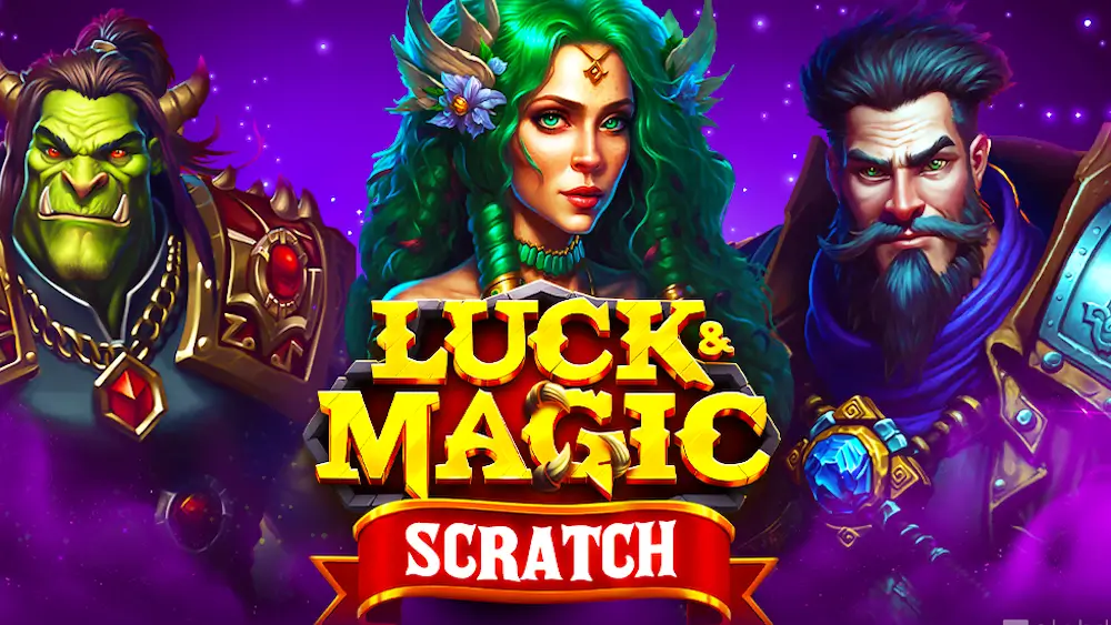 Luck and Magic Scratch Game Banner