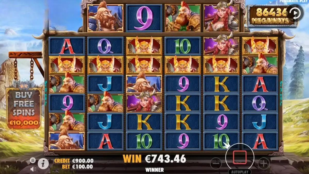 Power of Thor Megaways Game Screenshot