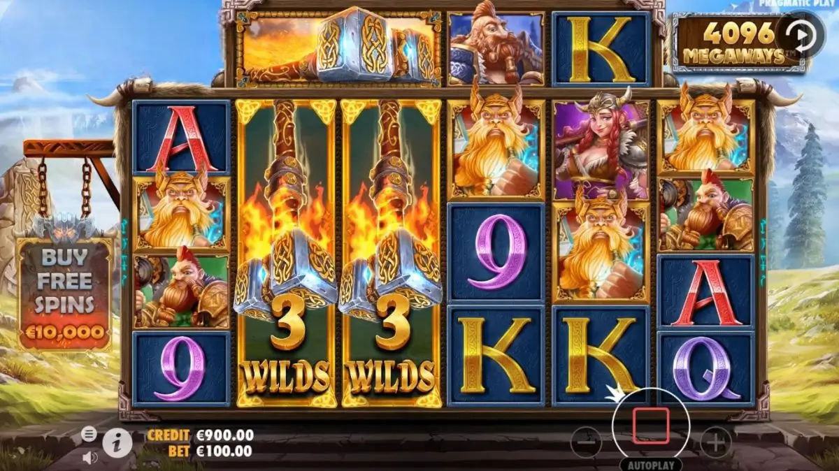 Power of Thor Megaways Game Screenshot