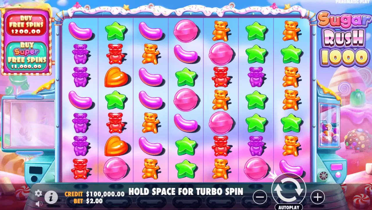 Sugar Rush 1000 Game Screenshot