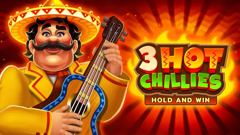 3 hot chillies game banner