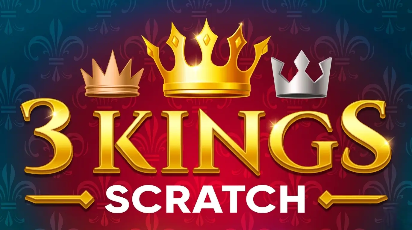 3 kings of scratch game banner
