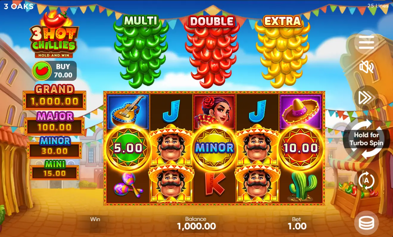 3 hot chillies game screenshot