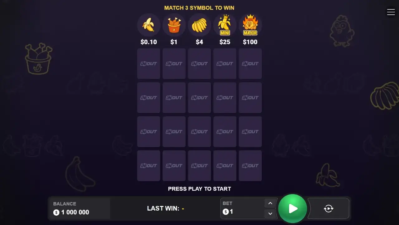 Chicken Banana bGame Screenshot