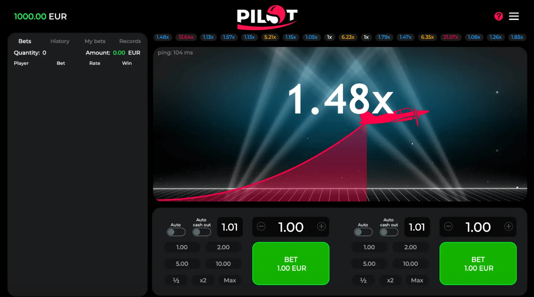 Pilot Game Screenshot