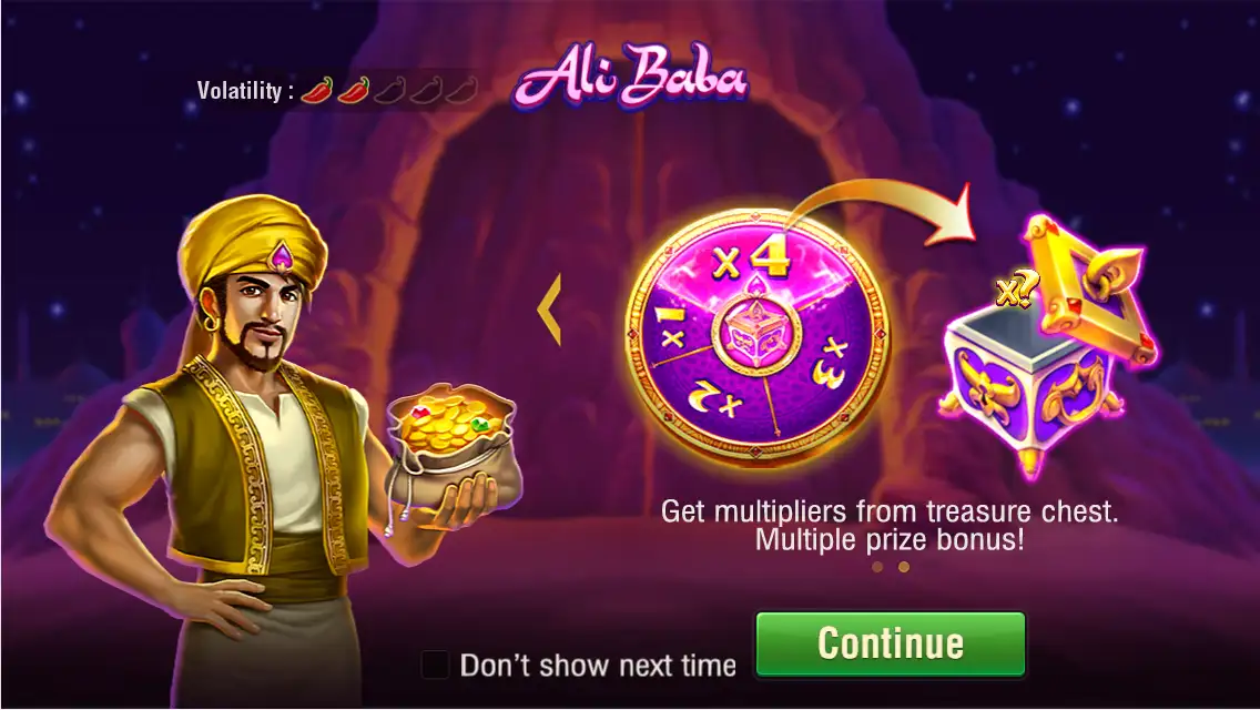 Ali Baba game screenshot