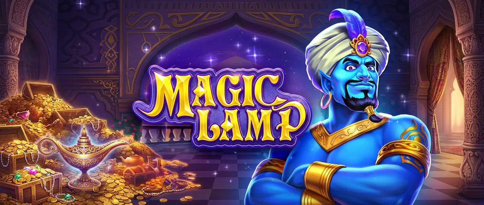 Magic lamp game banner