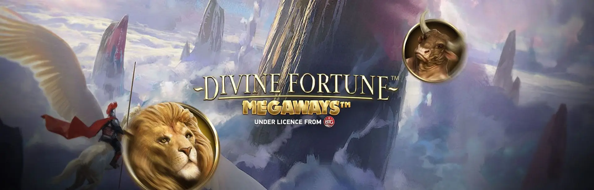 Divine Fortune Megaways Game Banner