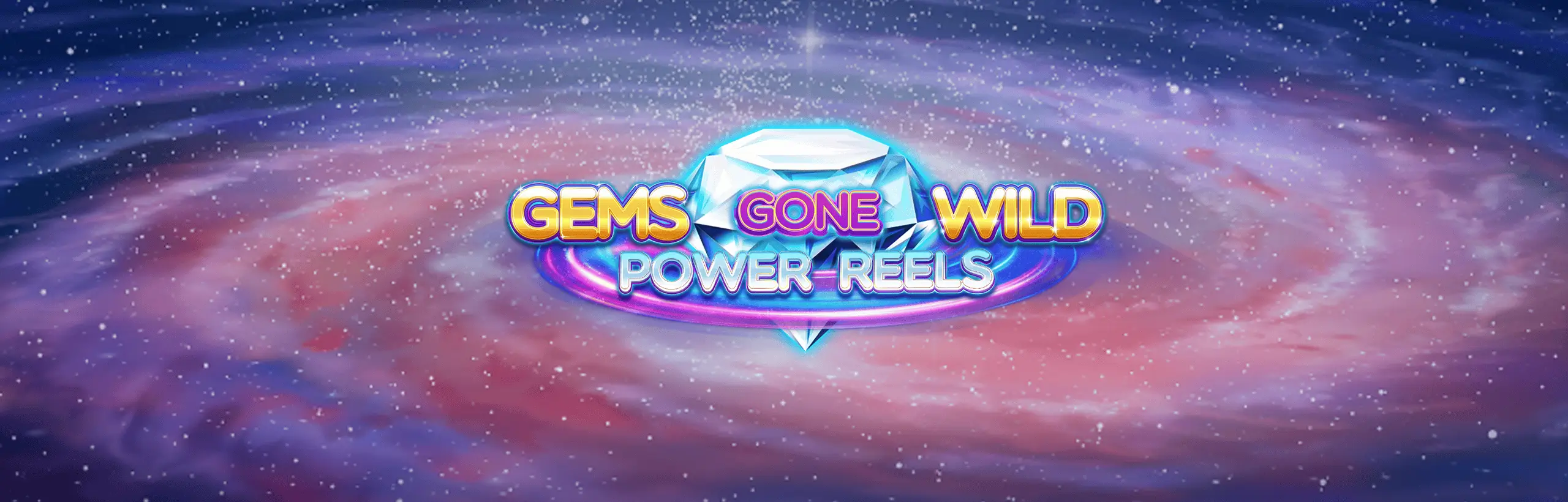 Gems Gone Wild Power Reels Game Banner