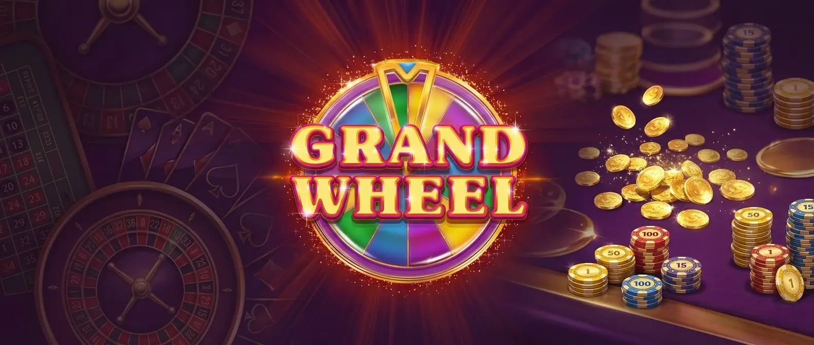 Grand wheel game banner