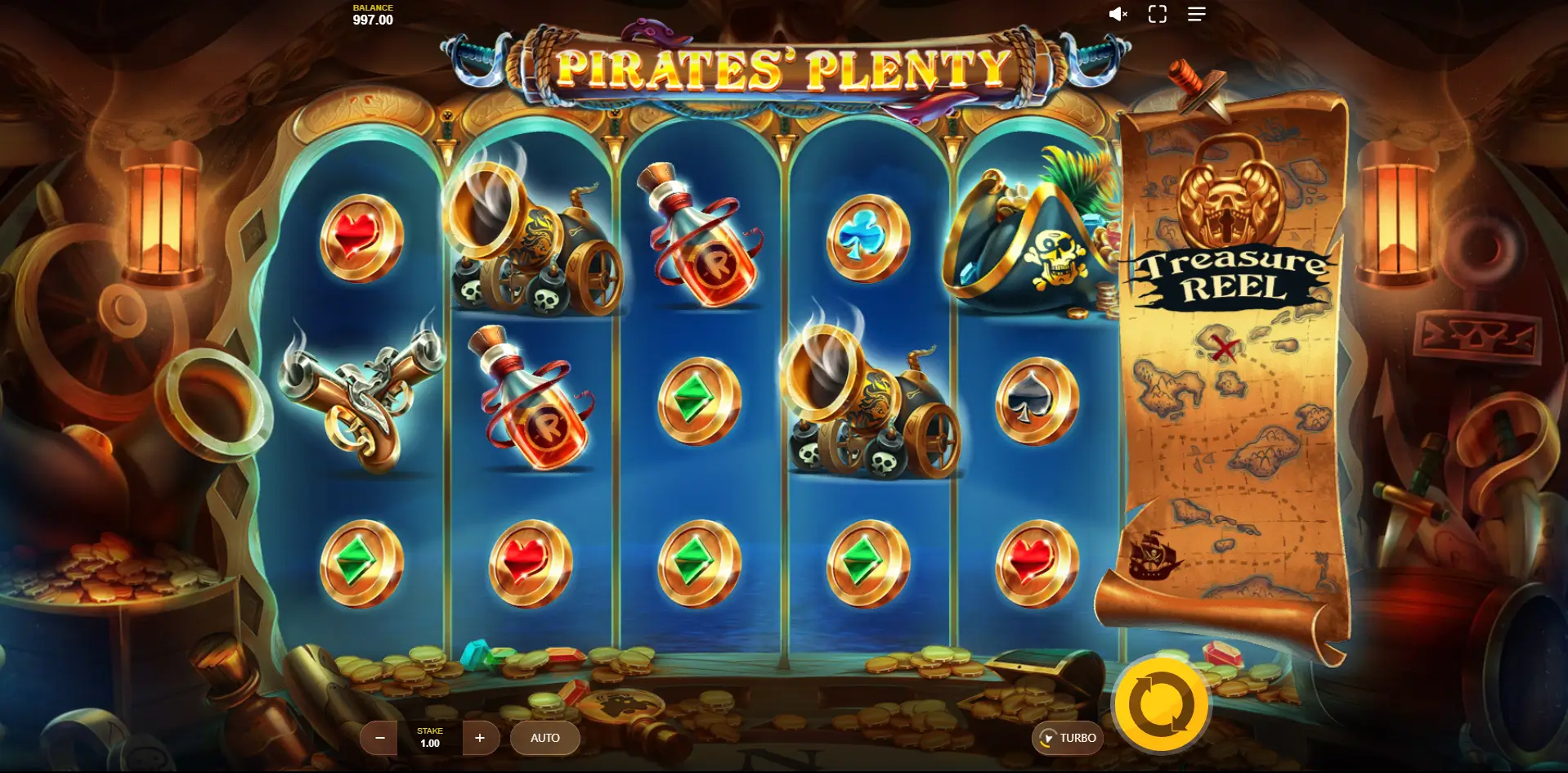 pirates plenty game screenshot