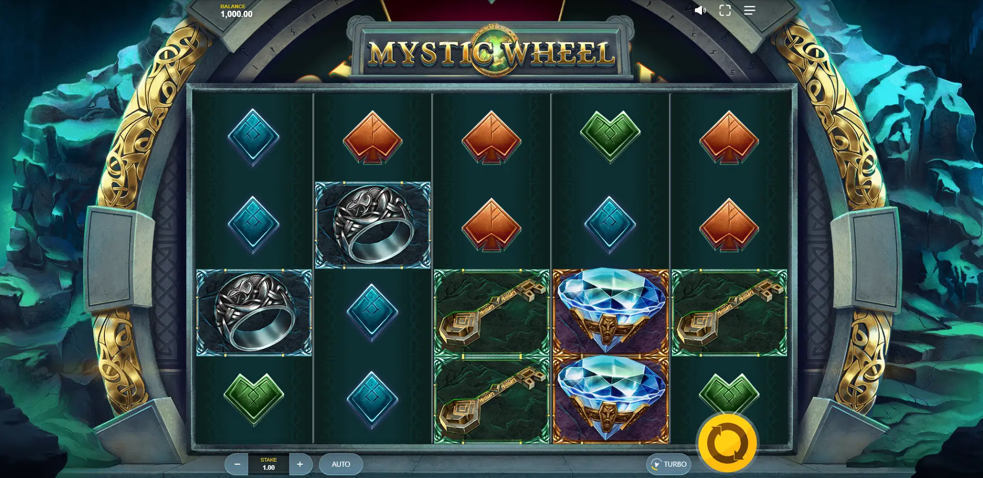 Mystic wheel game screebshot