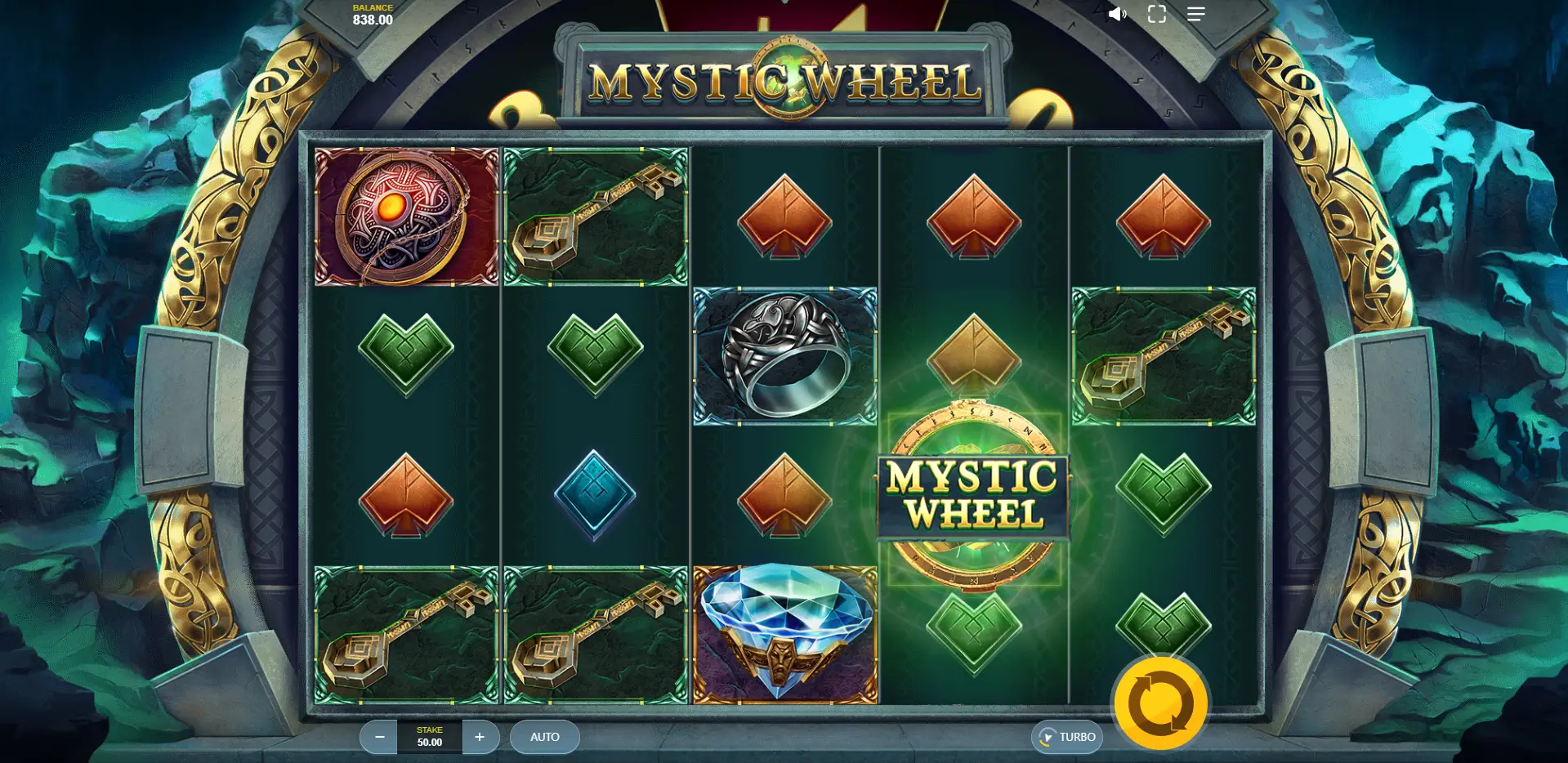 Mystic wheel game screebshot