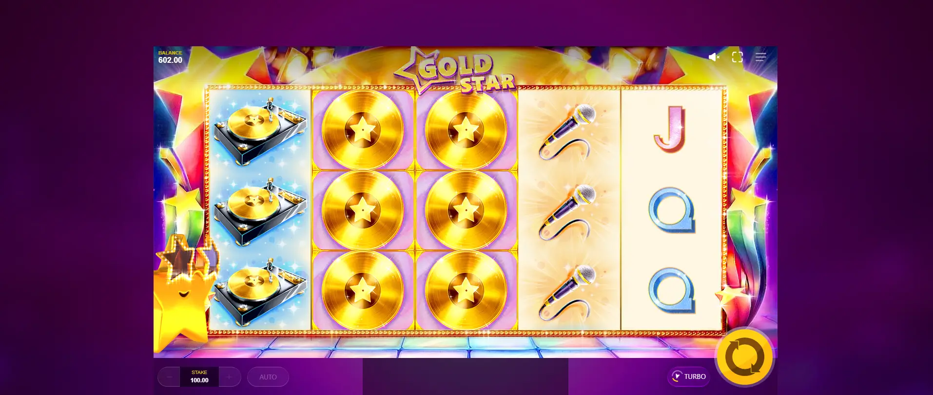Gold star game screenshot