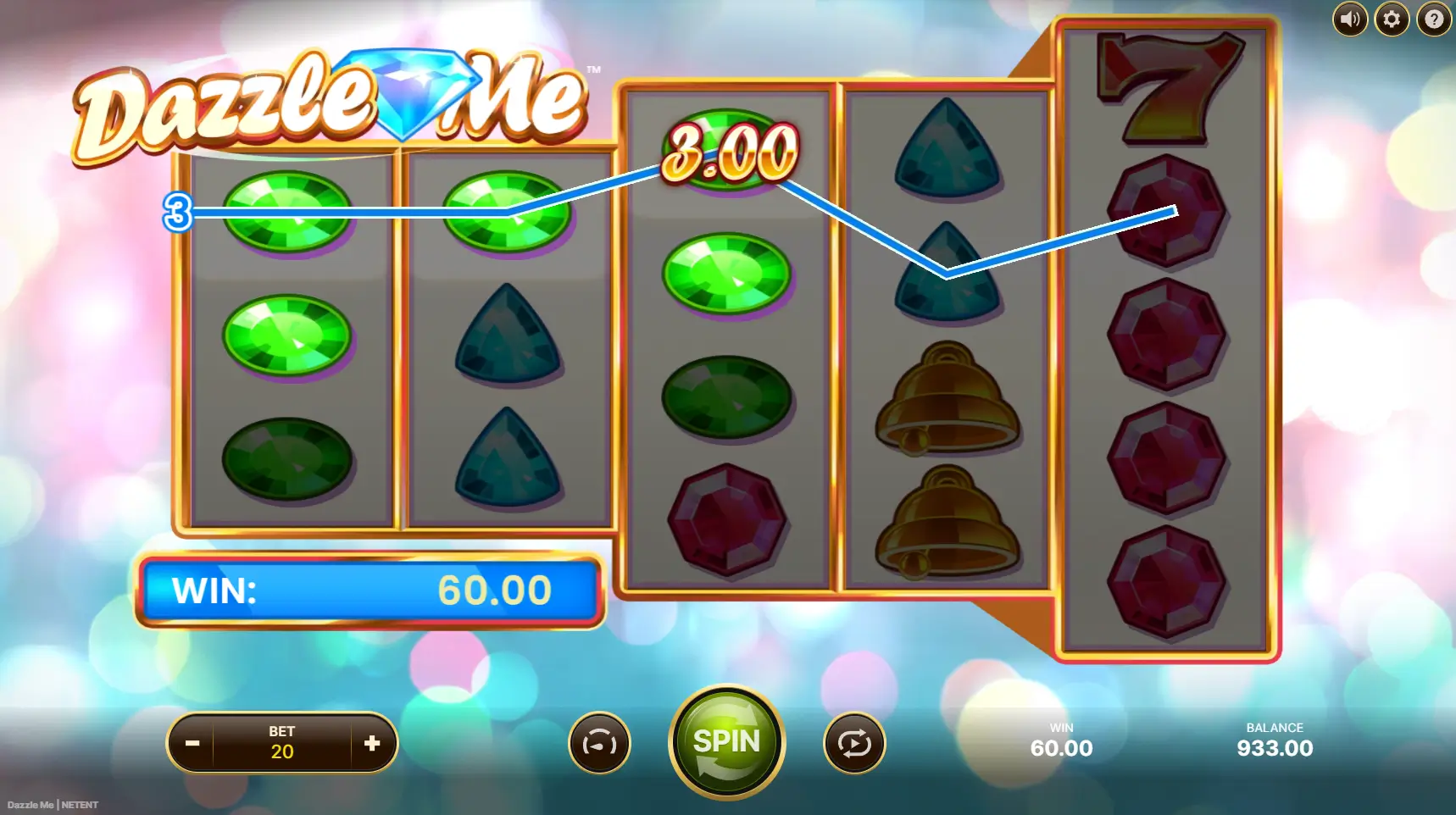 Dazzle Me Game Screenshot