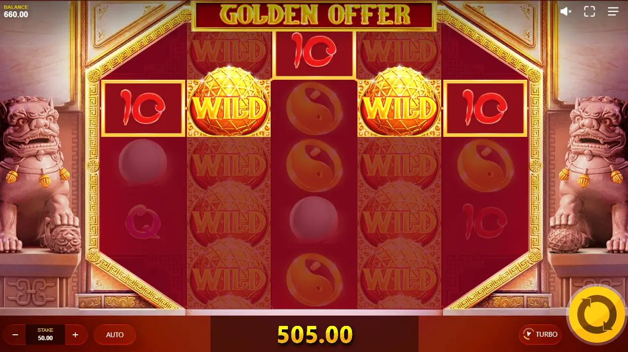 Golden Offer Game Screenshot
