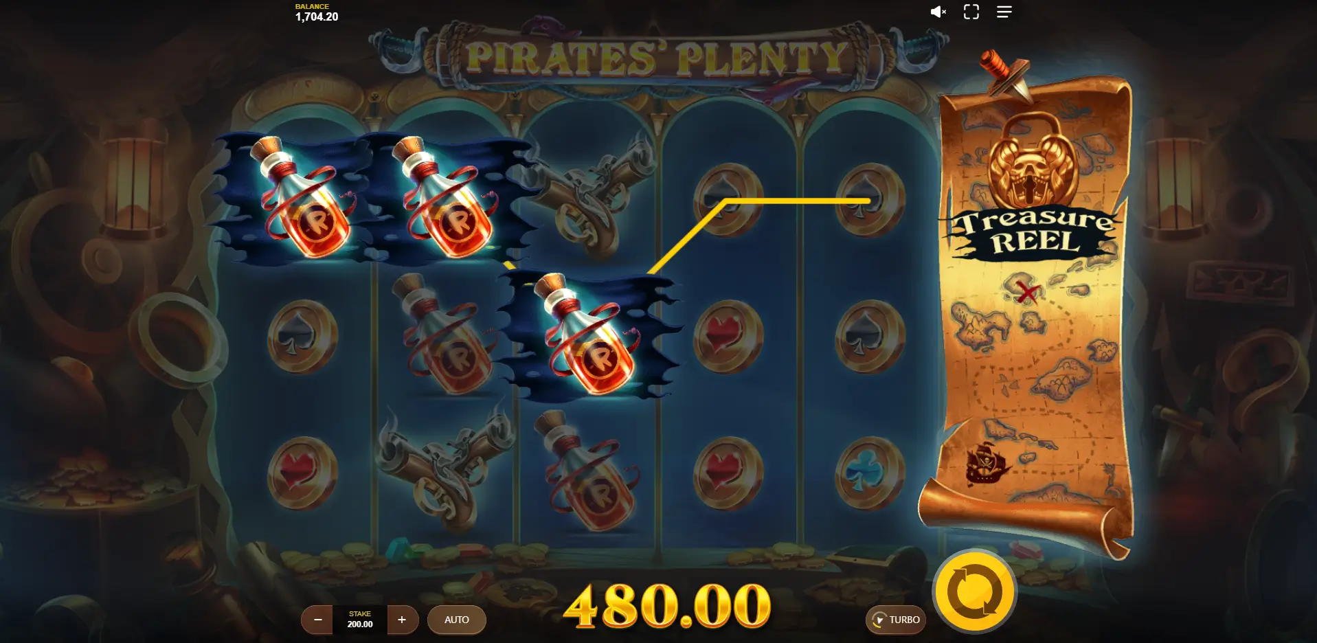 pirates plenty game screenshot