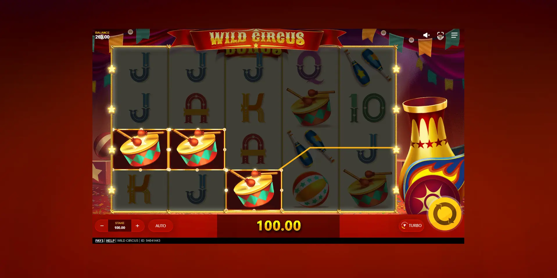 wild circus game screenshot
