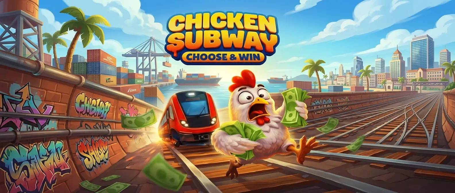 Chicken Subway Game Banner