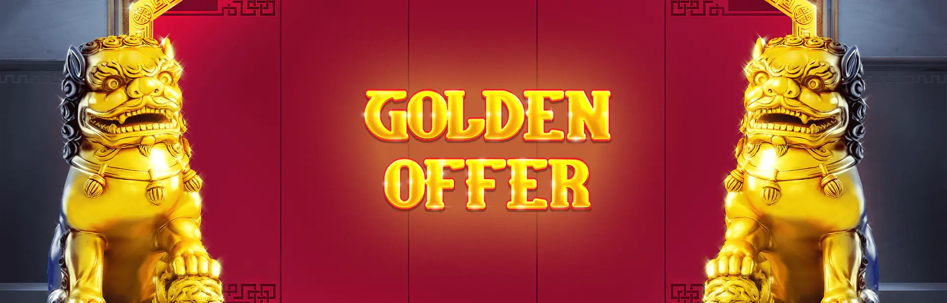 Golden Offer Game Banner