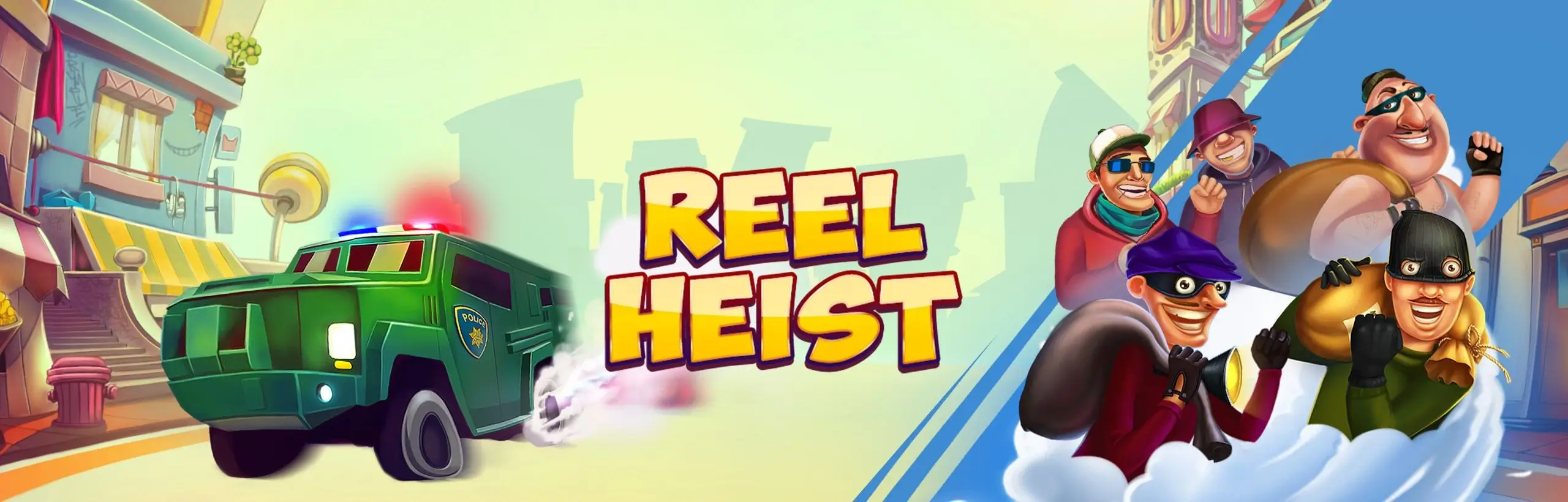 reel heist game banner