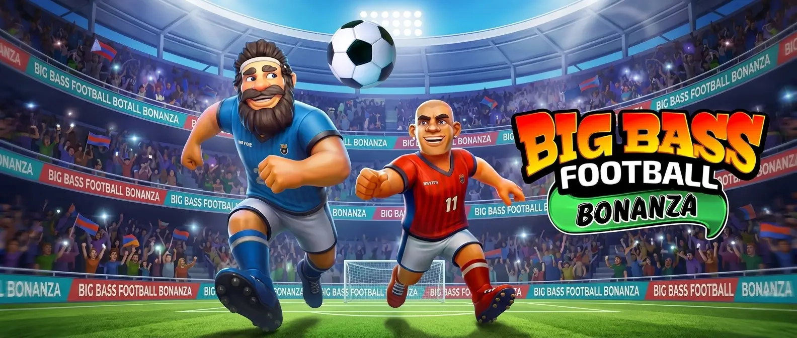 Big Bass Football Bonanza Game Banner