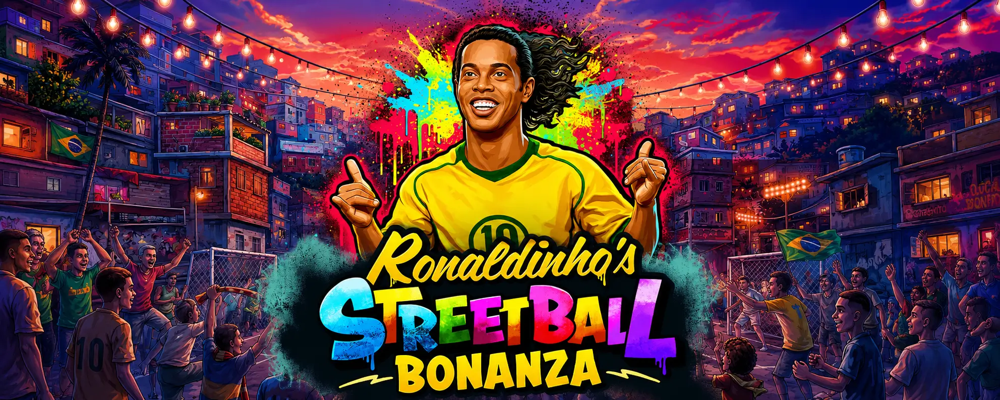 Ronaldinho's Streetball Bonanza Game Banner