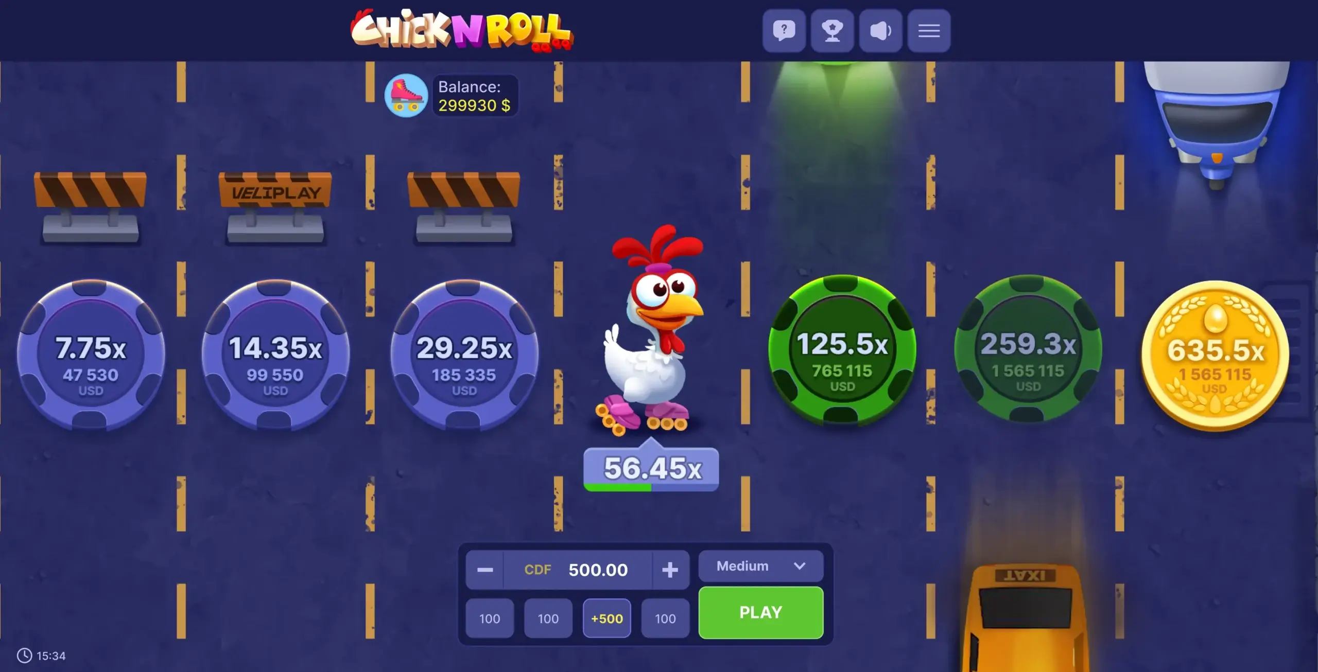 Chick'n'Rol Game Screenshot