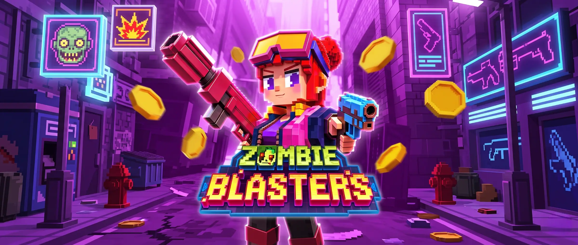 Zombie Blasters Game Banner