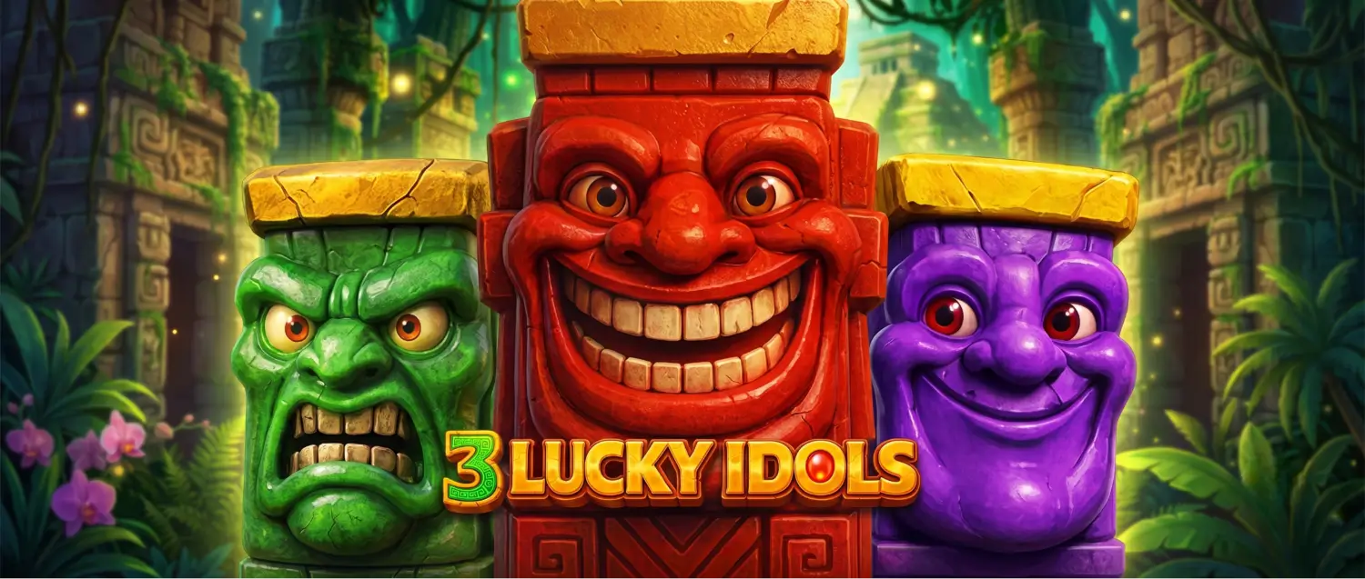 3 Lucky Idols Game Banner