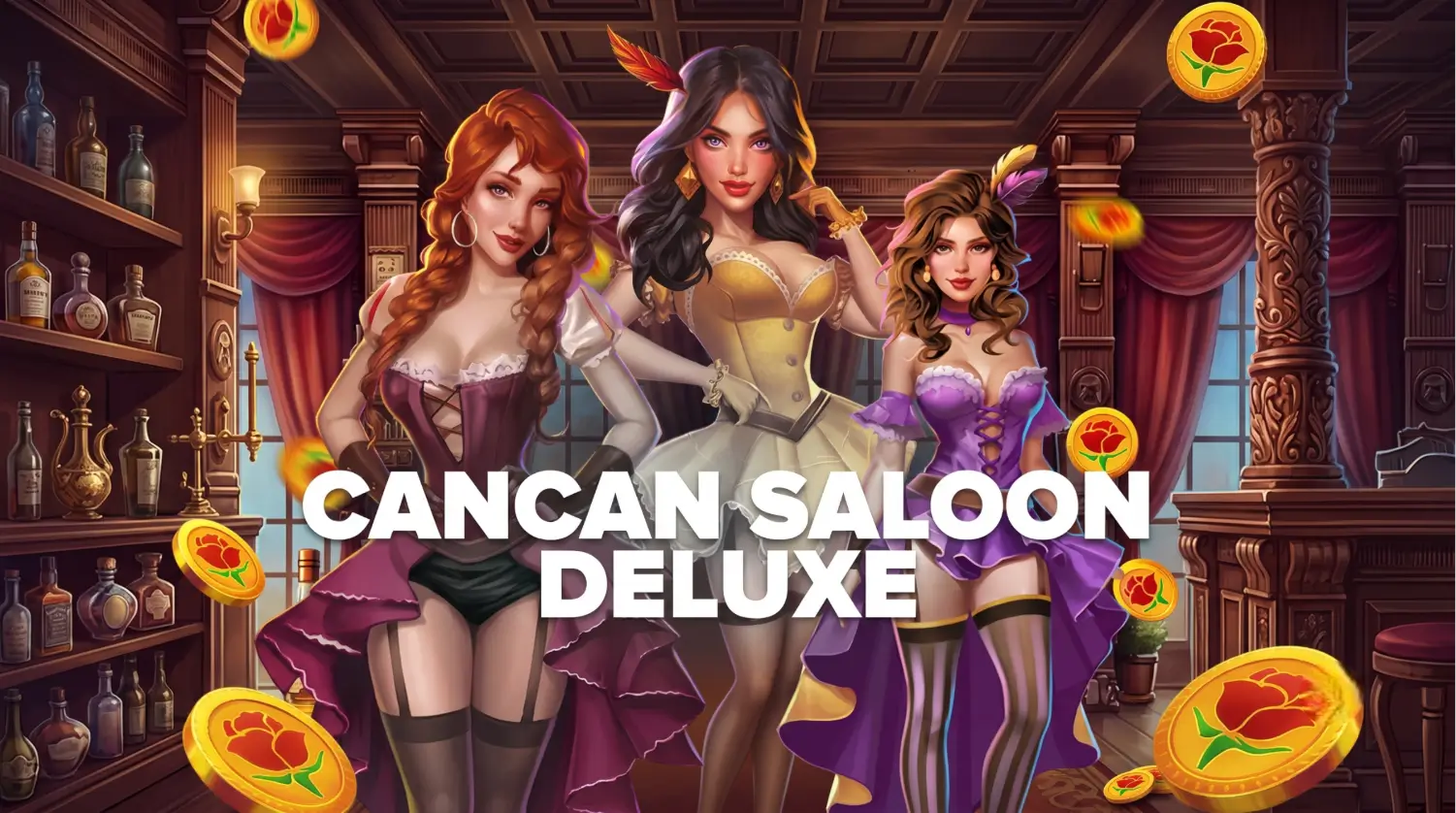 Cancan Saloon Deluxe Game Banner