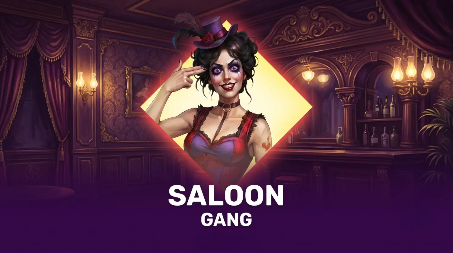 Saloon Gang Game Banner